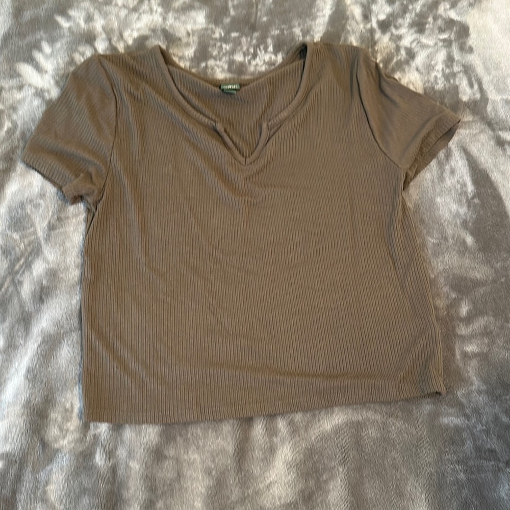 V-neck shirt